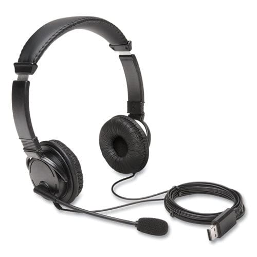 Kensington Hi-fi Headphones With Microphone 6 Ft Cord Black - Technology - Kensington®