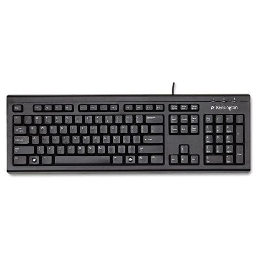 Kensington Keyboard For Life Slim Spill-safe Keyboard 104 Keys Black - Technology - Kensington®