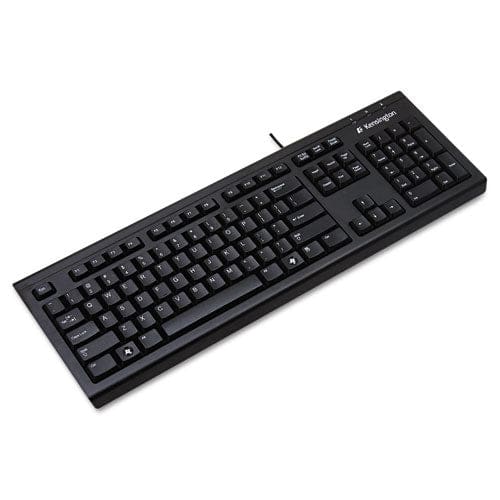 Kensington Keyboard For Life Slim Spill-safe Keyboard 104 Keys Black - Technology - Kensington®