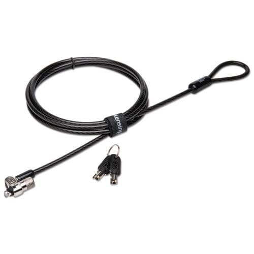 Kensington Microsaver 2.0 Keyed Laptop Lock 6 Ft Steel Cable Silver 2 Keys - Janitorial & Sanitation - Kensington®