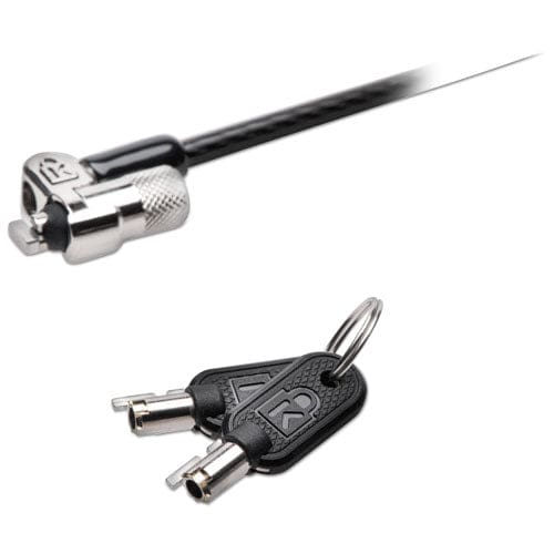 Kensington Microsaver 2.0 Keyed Laptop Lock 6 Ft Steel Cable Silver 2 Keys - Janitorial & Sanitation - Kensington®