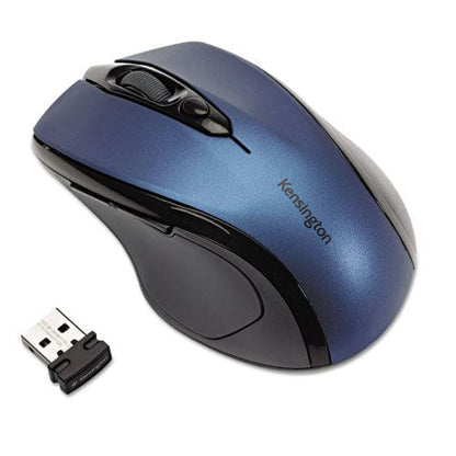 Kensington Pro Fit Mid-size Wireless Mouse 2.4 Ghz Frequency/30 Ft Wireless Range Right Hand Use Sapphire Blue - Technology - Kensington®