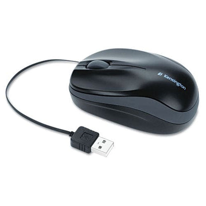 Kensington Pro Fit Optical Mouse With Retractable Cord Usb 2.0 Left/right Hand Use Black - Technology - Kensington®