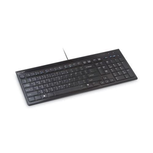 Kensington Slim Type Standard Keyboard 104 Keys Black - Technology - Kensington®