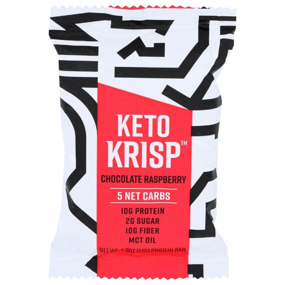 KETO KRISP Keto Krisp Chocolate Raspberry Bar, 1.8 Oz