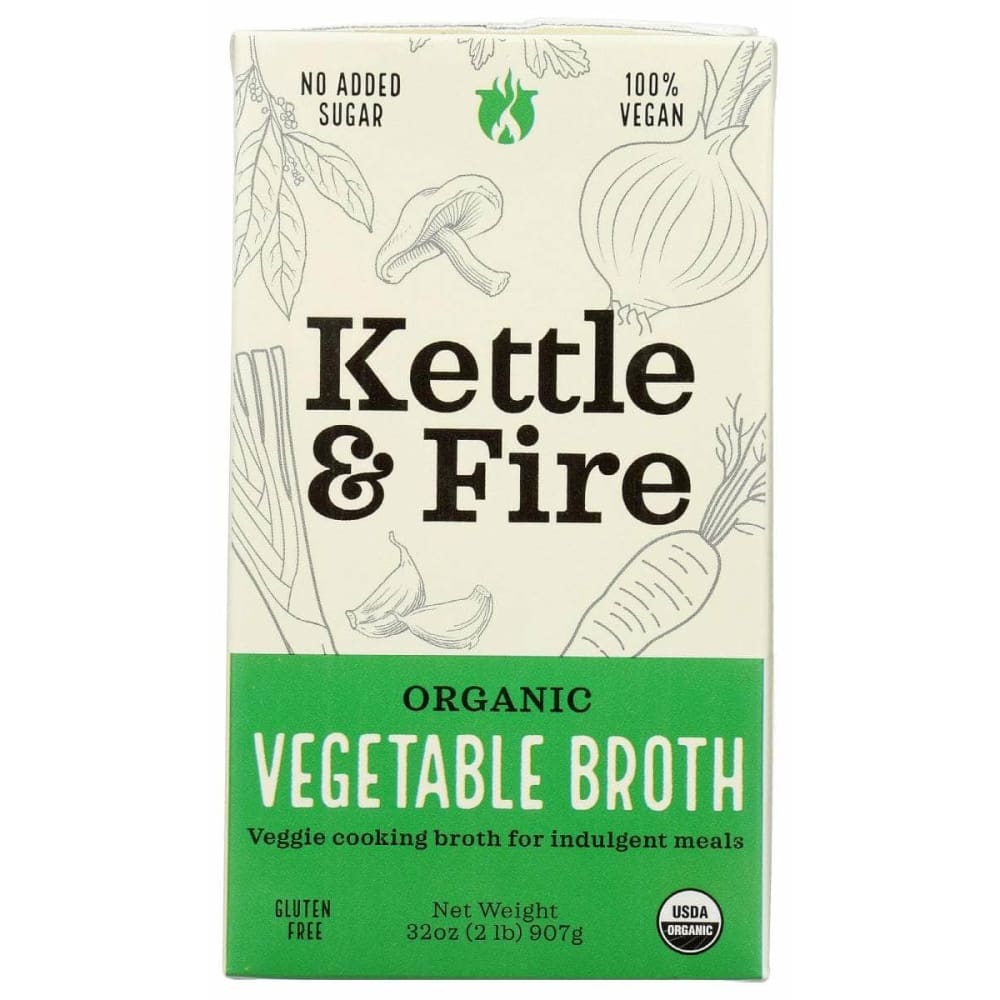 KETTLE AND FIRE Kettle And Fire Broth Vegetable Cooking, 32 Oz