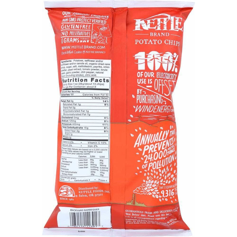 Kettle Brand Kettle Brand Backyard Barbeque Potato Chips, 8.5 oz