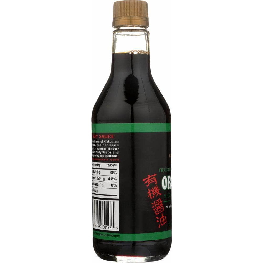 Kikkoman Kikkoman Organic Soy Sauce, 15 oz