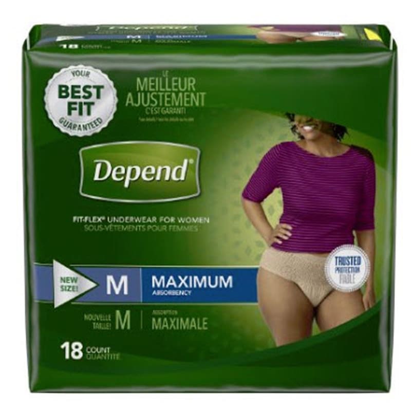 Kimberly Clark Depends Underwear Womens Max Med Cs36 CASE - Item Detail - Kimberly Clark