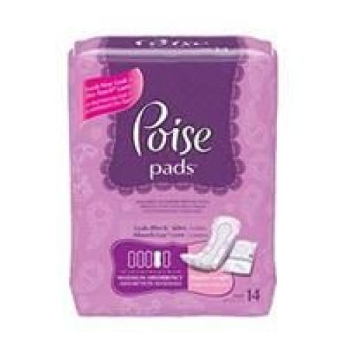 Kimberly Clark Poise Pad Max With Side Shields Pk14 Case of 84 - Incontinence >> Liners and Pads - Kimberly Clark