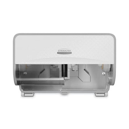 Kimberly-Clark Professional* Icon Coreless Standard Roll Toilet Paper Dispenser 8.43 X 13 X 7.25 White Mosaic - Janitorial & Sanitation -