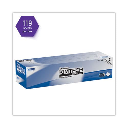 Kimtech Kimwipes Delicate Task Wipers 2-ply 11.8 X 11.8 120/box 15 Boxes/carton - School Supplies - Kimtech™