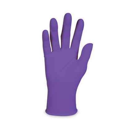 Kimtech Purple Nitrile Exam Gloves 242 Mm Length Small Purple 100/box - Janitorial & Sanitation - Kimtech™