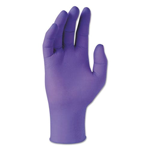 Kimtech Purple Nitrile Exam Gloves 242 Mm Length X-small 6 Mil Purple 100/box - Janitorial & Sanitation - Kimtech™