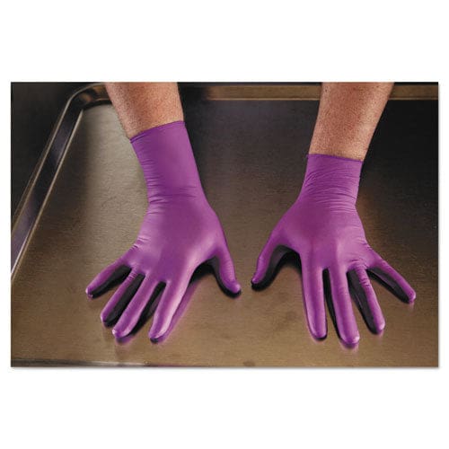 Kimtech Purple Nitrile Exam Gloves 310 Mm Length Medium Purple 500/carton - Janitorial & Sanitation - Kimtech™