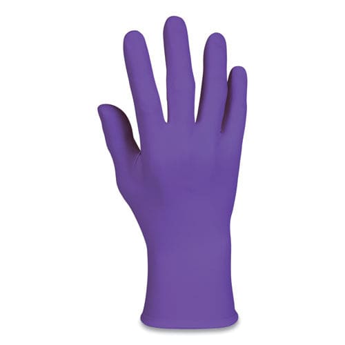 Kimtech Purple Nitrile Gloves Purple 242 Mm Length Small 6 Mil 1,000/carton - Janitorial & Sanitation - Kimtech™