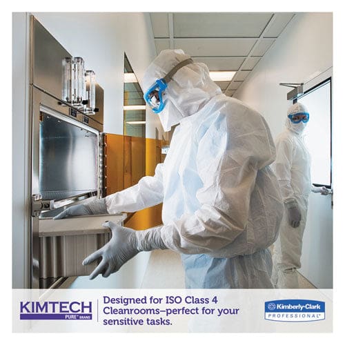 Kimtech W4 Critical Task Wipers Flat Double Bag 12 X 12 White 100/bag 5 Bags/carton - Janitorial & Sanitation - Kimtech™