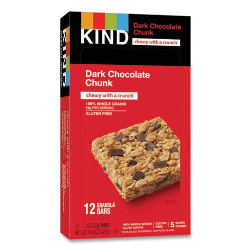 KIND Healthy Grains Bar Dark Chocolate Chunk 1.2 Oz 12/box - Food Service - KIND
