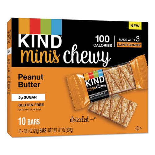 KIND Minis Chewy Dark Chocolate 0.81 Oz,10/pack - Food Service - KIND