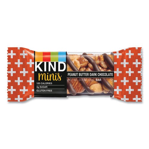 KIND Minis Peanut Butter Dark Chocolate 0.7 Oz 10/pack - Food Service - KIND