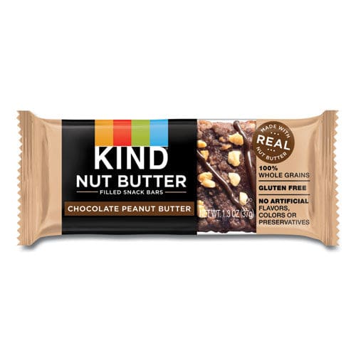 KIND Nut Butter Filled Snack Bars Chocolate Peanut Butter 1.3 Oz 4/pack - Food Service - KIND