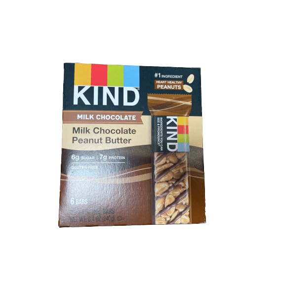 KIND KIND Nutritional Bars, Multiple Choice Flavor 1.4 oz, 6 Snack Bars