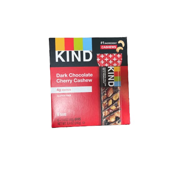 KIND KIND Nutritional Bars, Multiple Choice Flavor 1.4 oz, 6 Snack Bars