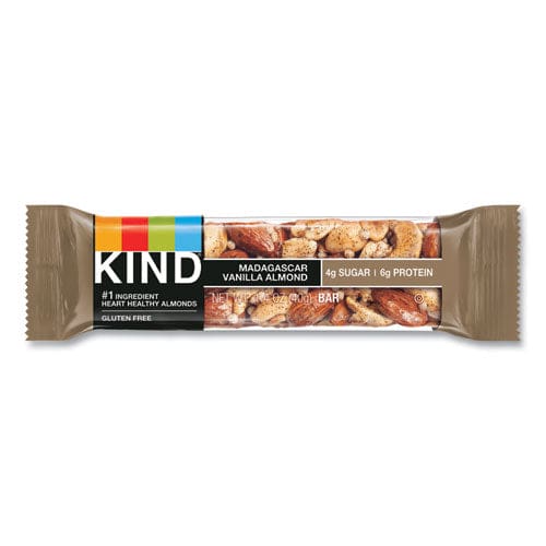 KIND Nuts And Spices Bar Madagascar Vanilla Almond 1.4 Oz 12/box - Food Service - KIND