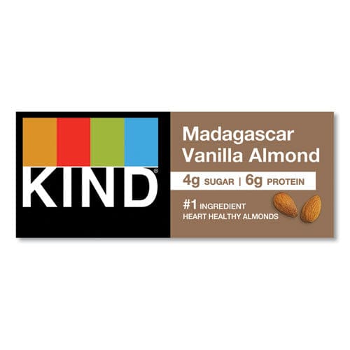 KIND Nuts And Spices Bar Madagascar Vanilla Almond 1.4 Oz 12/box - Food Service - KIND