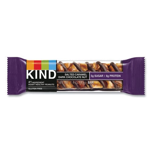 KIND Nuts And Spices Bar Salted Caramel And Dark Chocolate Nut 1.4 Oz 12/pack - Food Service - KIND