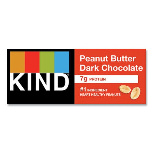 KIND Plus Nutrition Boost Bar Peanut Butter Dark Chocolate/protein 1.4 Oz 12/box - Food Service - KIND