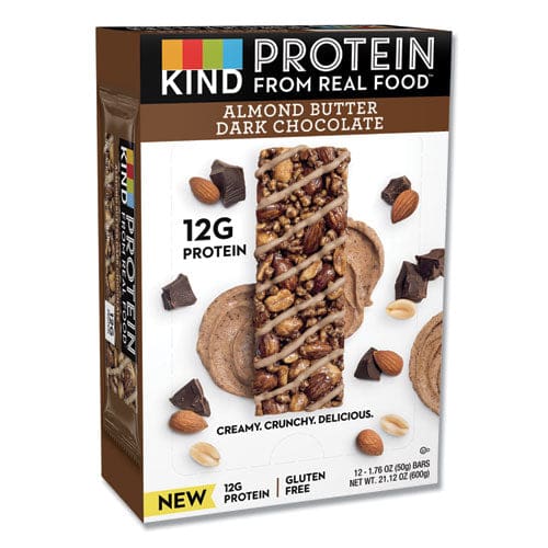 KIND Protein Bars Double Dark Chocolate 1.76 Oz 12/pack - Food Service - KIND