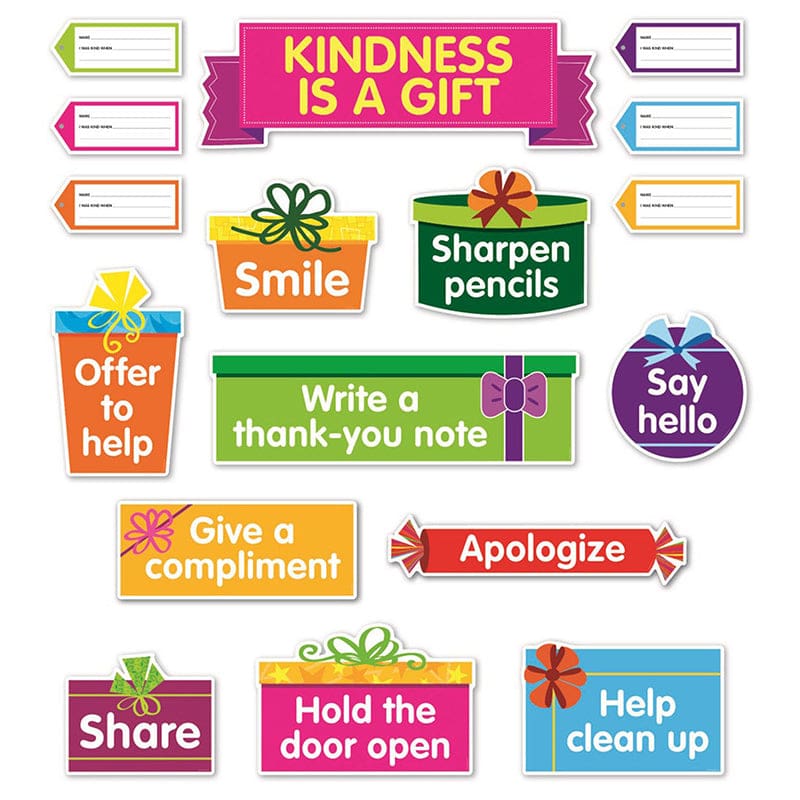 Kindness Is A Gift Bb St (Pack of 3) - Motivational - Scholastic Teaching Resources