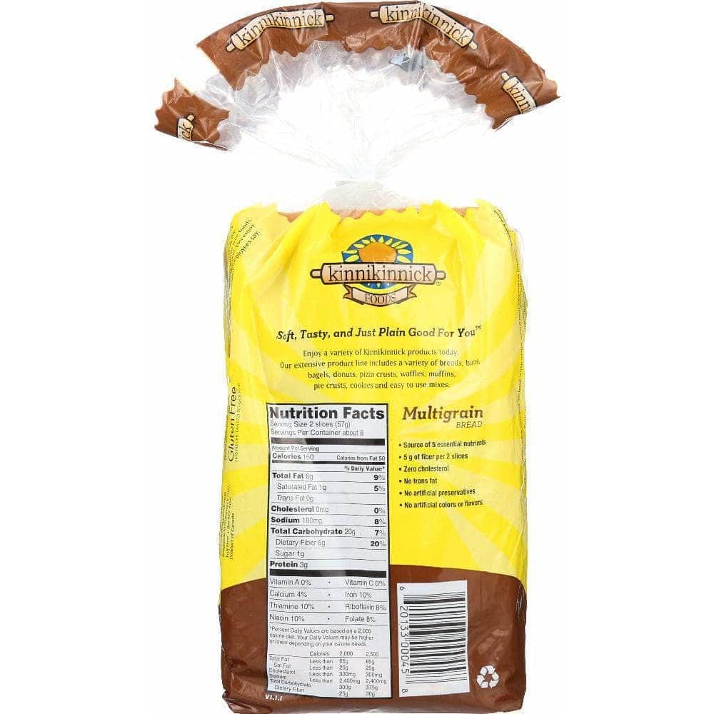 Kinnikinnick Kinnikinick Multigrain Bread, 16 oz