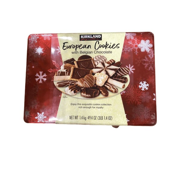 Kirkland Signature European Cookies with Belgian Chocolate, 3 lbs. - ShelHealth.Com