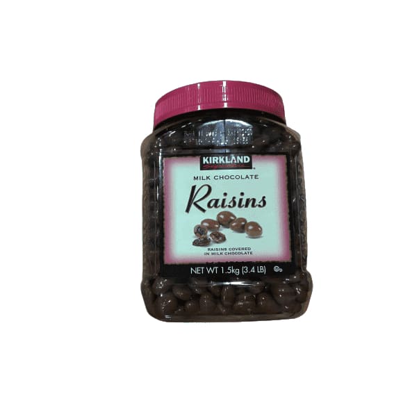 Kirkland Signature Milk Chocolate, Raisins, 54 Ounce - ShelHealth.Com