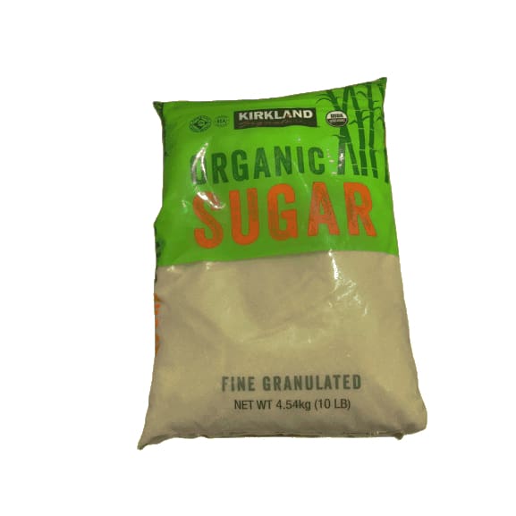 Kirkland Signature Organic Sugar - 10 Lb - ShelHealth.Com