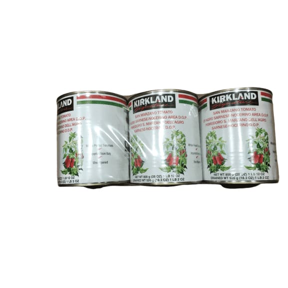 Kirkland Signature San Marzano Tomatoes 3x28 oz. - ShelHealth.Com