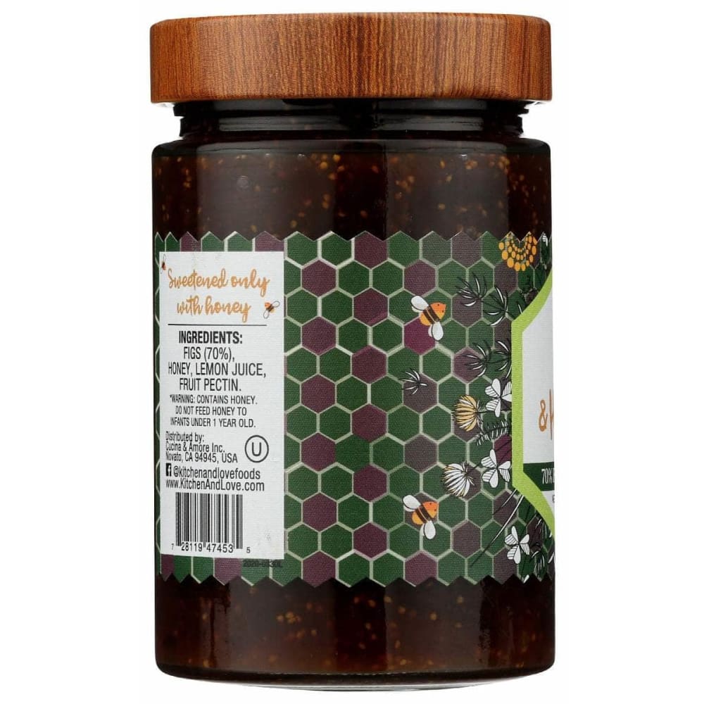 KITCHEN AND LOVE Grocery > Pantry > Jams & Jellies KITCHEN AND LOVE: Preserve Fig And Honey, 12.3 oz