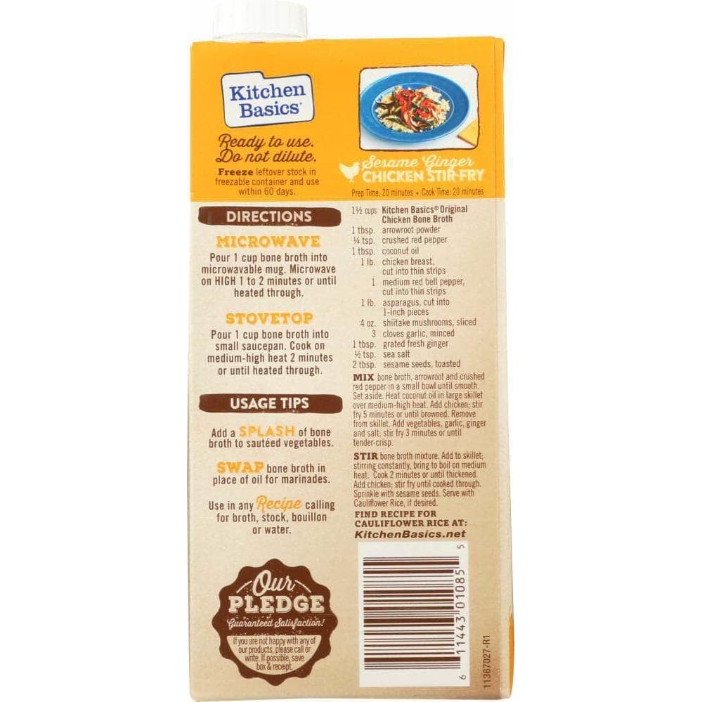 Kitchen Basics Kitchen Basics Broth Bone Chicken, 32 oz