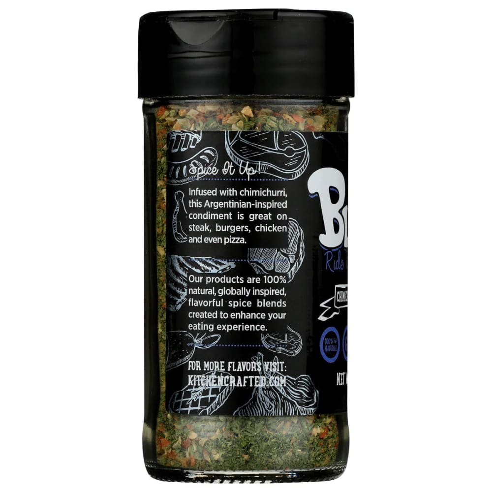 KITCHEN CRAFTED: Ride Em Gaucho Blnd Chimichurri Seasoning 1.7 oz - Grocery > Cooking & Baking > Seasonings - KITCHEN CRAFTED