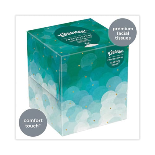 Kleenex Boutique White Facial Tissue For Business Pop-up Box 2-ply 95 Sheets/box 36 Boxes/carton - Janitorial & Sanitation - Kleenex®