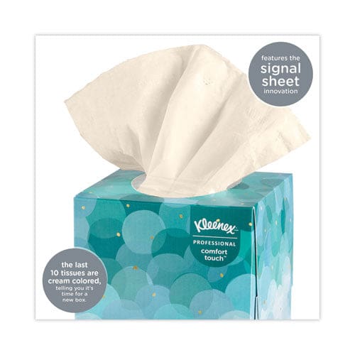 Kleenex Boutique White Facial Tissue For Business Pop-up Box 2-ply 95 Sheets/box 36 Boxes/carton - Janitorial & Sanitation - Kleenex®