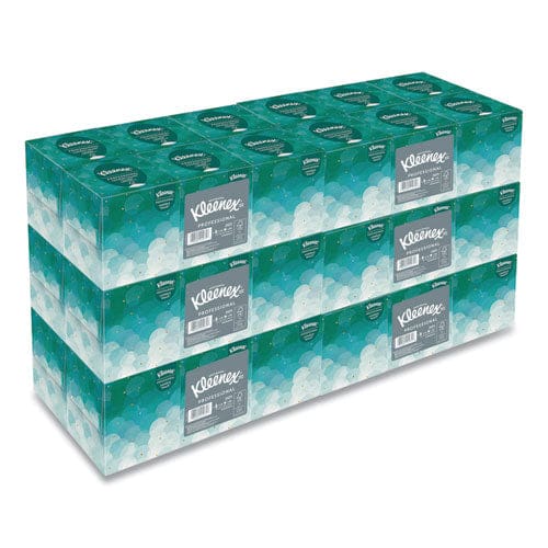 Kleenex Boutique White Facial Tissue For Business Pop-up Box 2-ply 95 Sheets/box 6 Boxes/pack 6 Packs/carton - Janitorial & Sanitation -