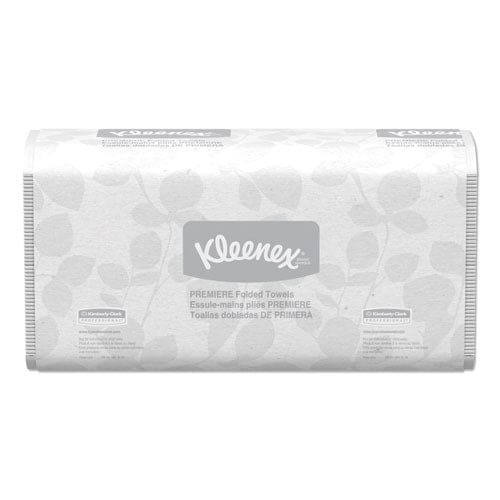 Kleenex Premiere Folded Towels 7.8 X 12.4 White 120/pack 25 Packs/carton - Janitorial & Sanitation - Kleenex®