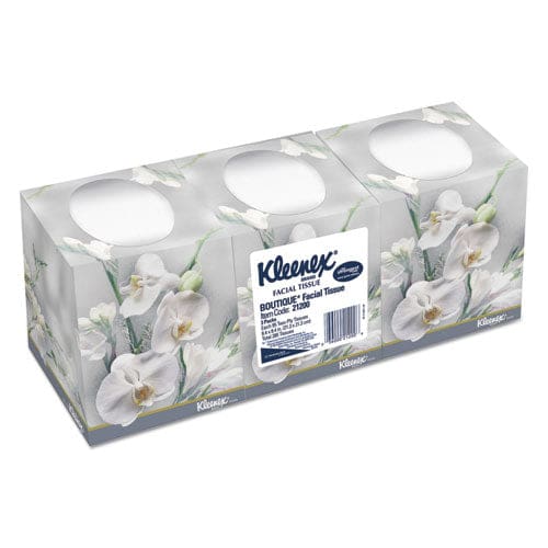 Kleenex Trusted Care Facial Tissue 2-ply White 160 Sheets/box 3 Boxes/pack 4 Packs/carton - Janitorial & Sanitation - Kleenex®