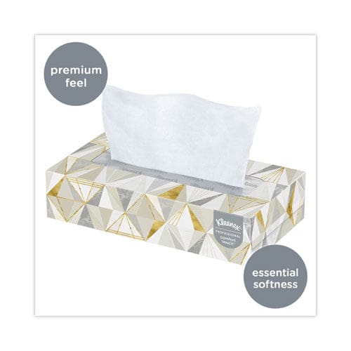 Kleenex White Facial Tissue For Business 2-ply 125 Sheets/box 12 Boxes/carton - Janitorial & Sanitation - Kleenex®