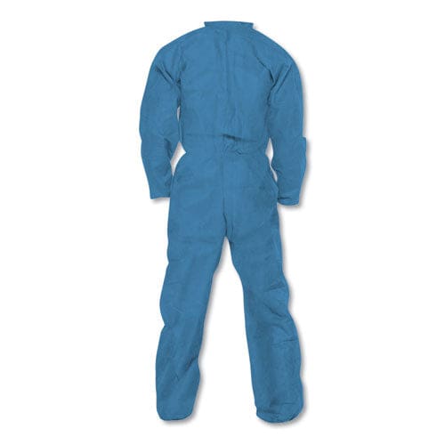 KleenGuard A20 Breathable Particle Protection Coveralls Medium Blue 24/carton - Janitorial & Sanitation - KleenGuard™