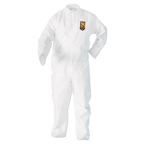 KleenGuard A20 Breathable Particle Protection Coveralls Zip Closure 2x-large White - Janitorial & Sanitation - KleenGuard™