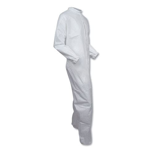 KleenGuard A30 Breathable Particle Protection Coveralls Large White 25/carton - Janitorial & Sanitation - KleenGuard™